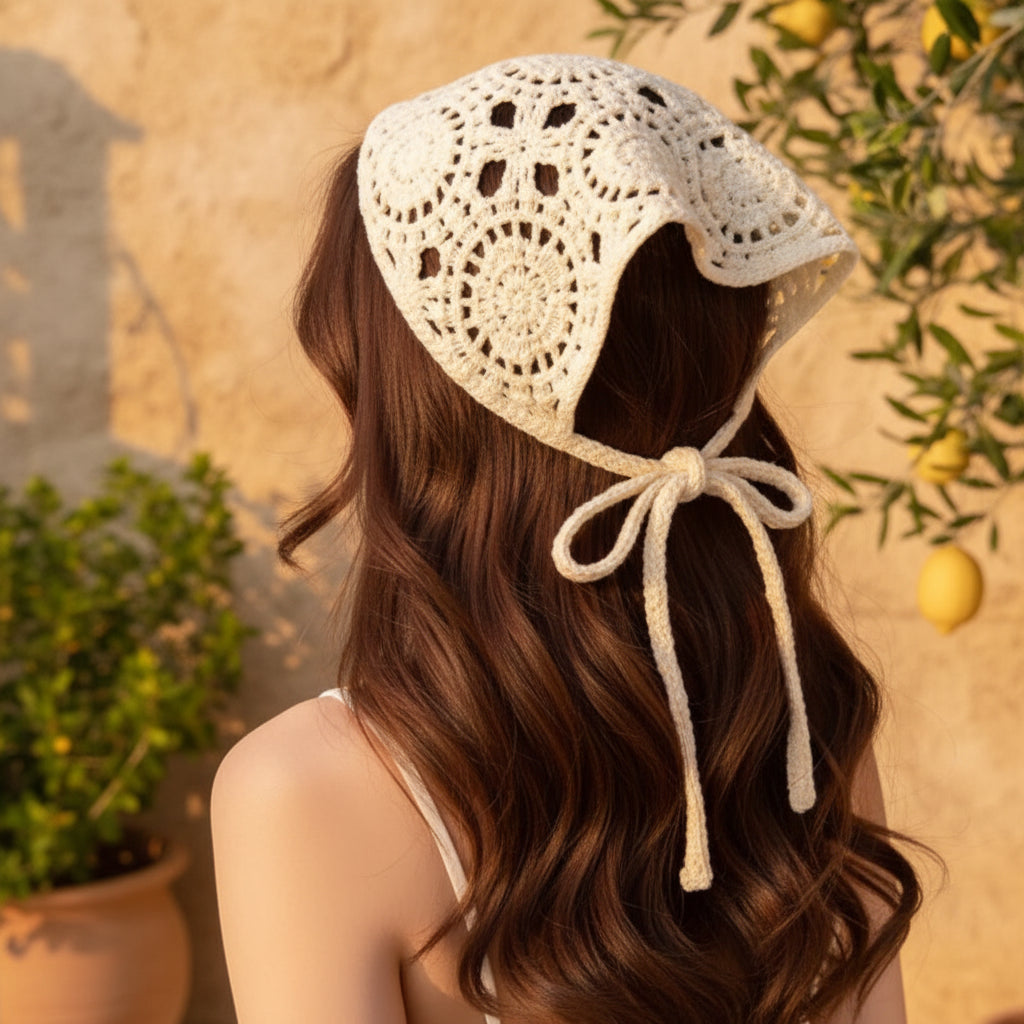Ravello - Foulard en crochet