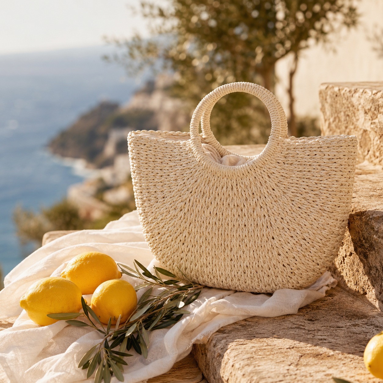 Tramontane - Sac Demi-Lune Osier